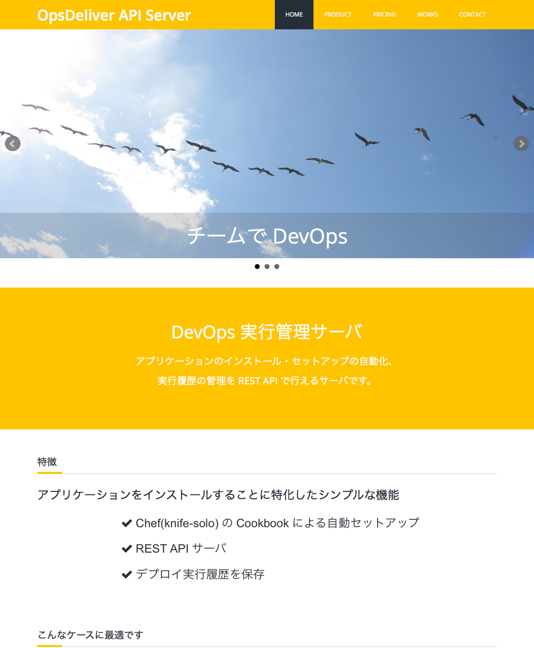 OpsDeliver API Server Web
